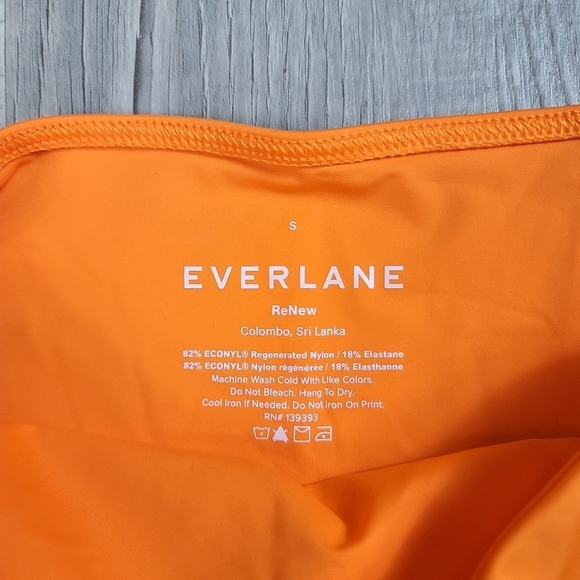 Everlane The High-Rise Cheeky Bikini Swim Bottom Turmeric - Picture 5 of 6